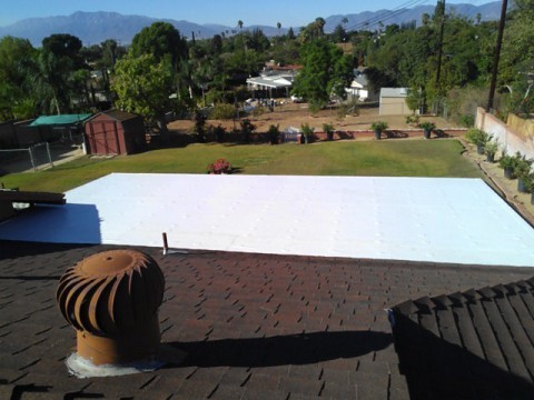 PVC Single Ply Roof, Grand Terrace, Ca